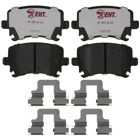 R/M Brakes BRAKE PADS OEM OE Replacement Hybrid Technology Includes Mounting Hardware EHT1108H